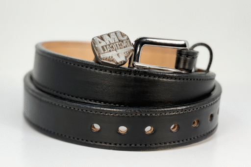 JM4 Tactical Leather Gun Belt
