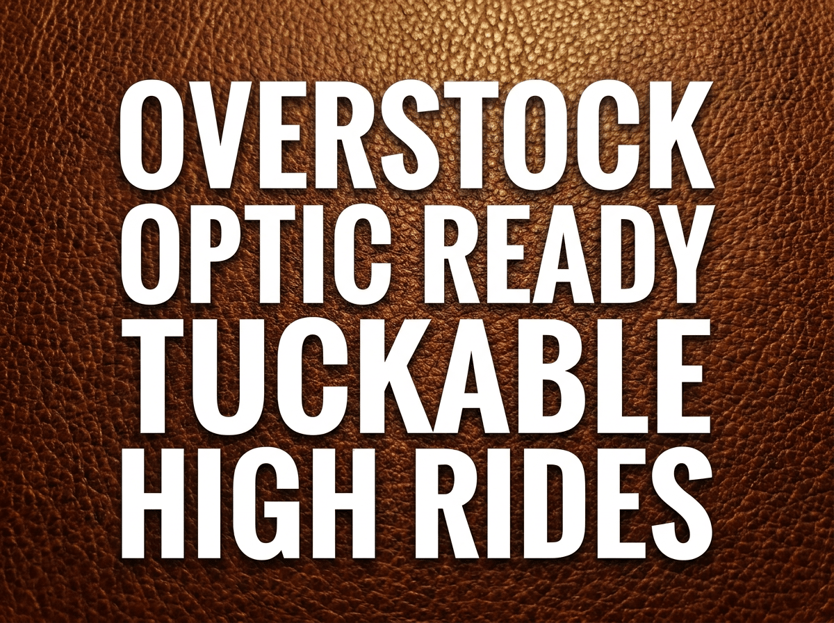 Optic Ready Magnetic Holster Sale - Tuckable Overstocks