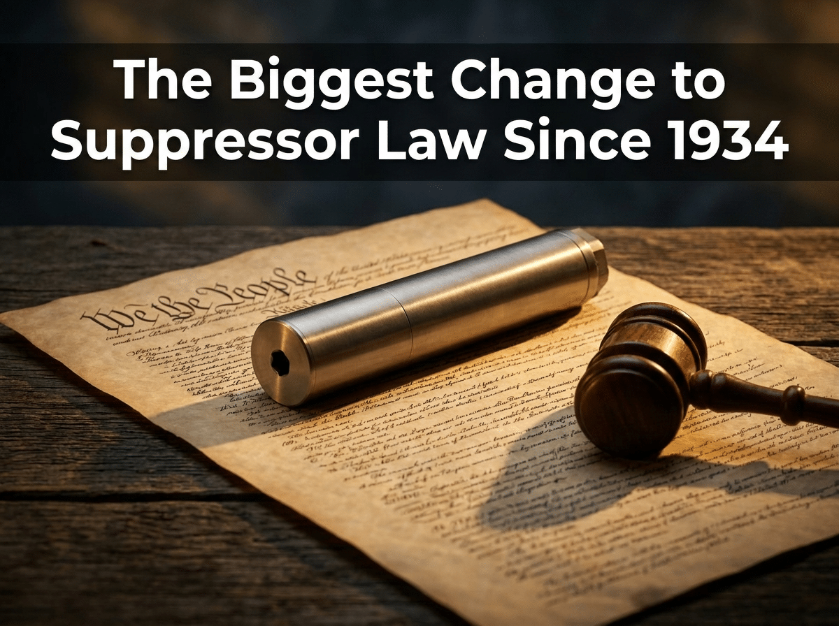 The Biggest Change to Suppressor Law Since 1934: What the Silencer Shop Foundation v. ATF Ruling Means for You